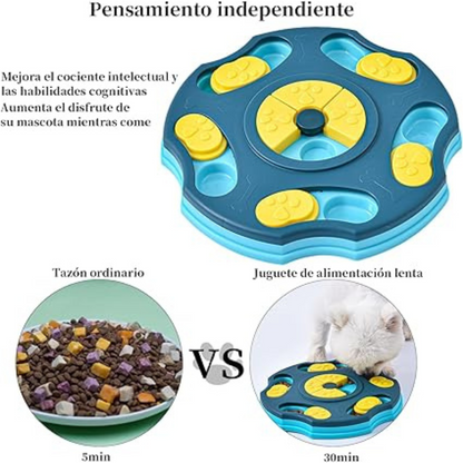 Juguete interactivo para mascotas diseñado como alimentador lento